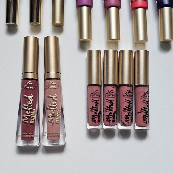 Too Faced MELTED Lipstick Lot - Picture 4 of 6